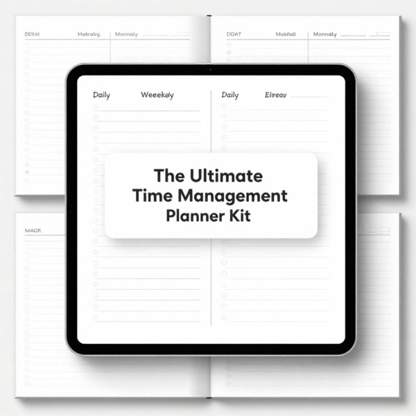 The Ultimate Time Management Planner Kit