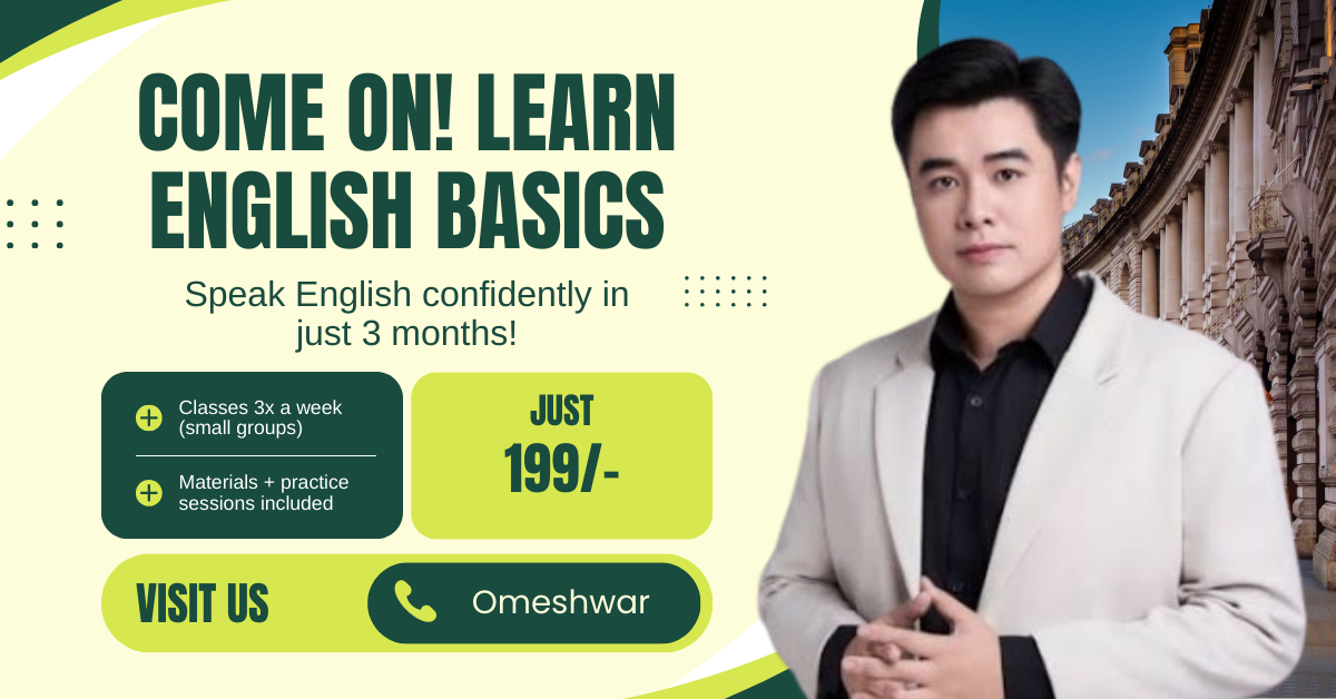 Spoken English Basics – Micro Course